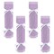 Big Dot of Happiness Purple Confetti Stars - No Snap Simple Party Table Favors - DIY Cracker Boxes - Set of 12